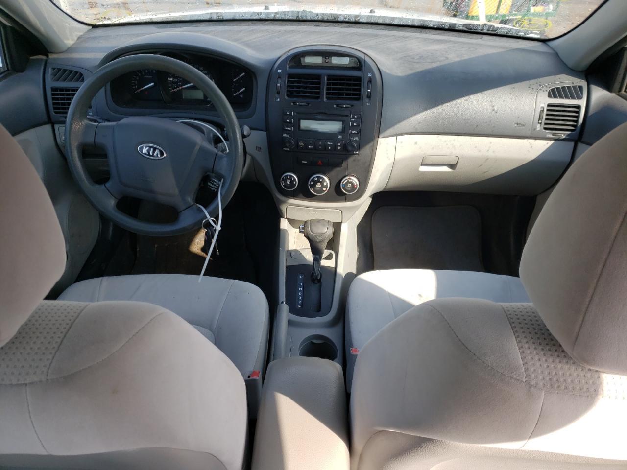 Photo 9 from auction – 2009 KIA SPECTRA EX with VIN KNAFE222795612022