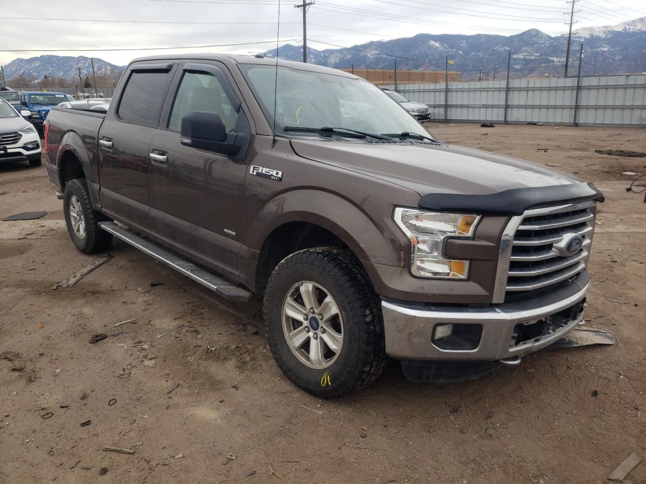 FORD F150 SUPER 2015 with VIN 1FTEW1EP6FKD42761 - Photo from auction