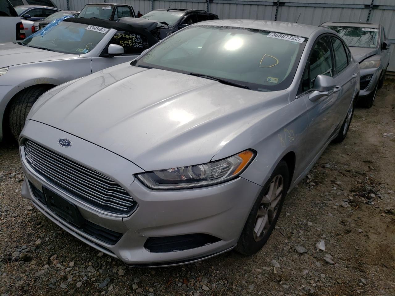 Photo 2 from auction – 2014 FORD FUSION SE with VIN 1FA6P0H76E5375964