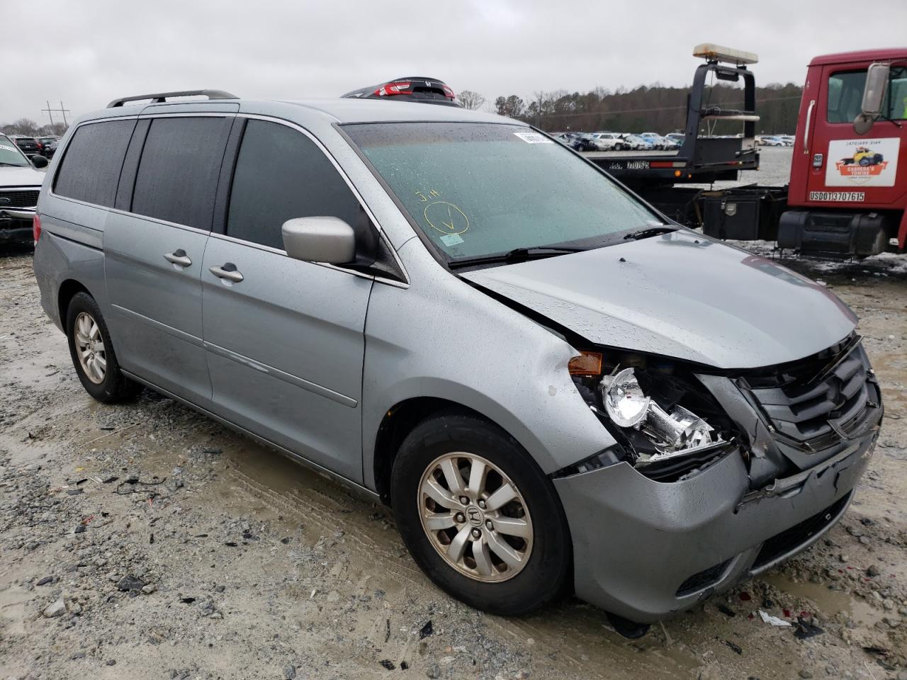 HONDA ODYSSEY EX 2008 with VIN 5FNRL38448B031126 - Photo from auction