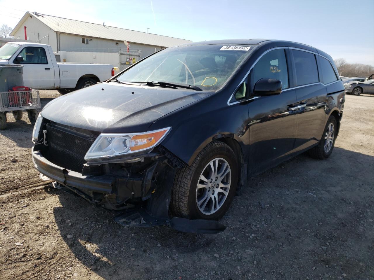Photo 2 from auction – 2012 HONDA ODYSSEY EX with VIN 5FNRL5H64CB055710