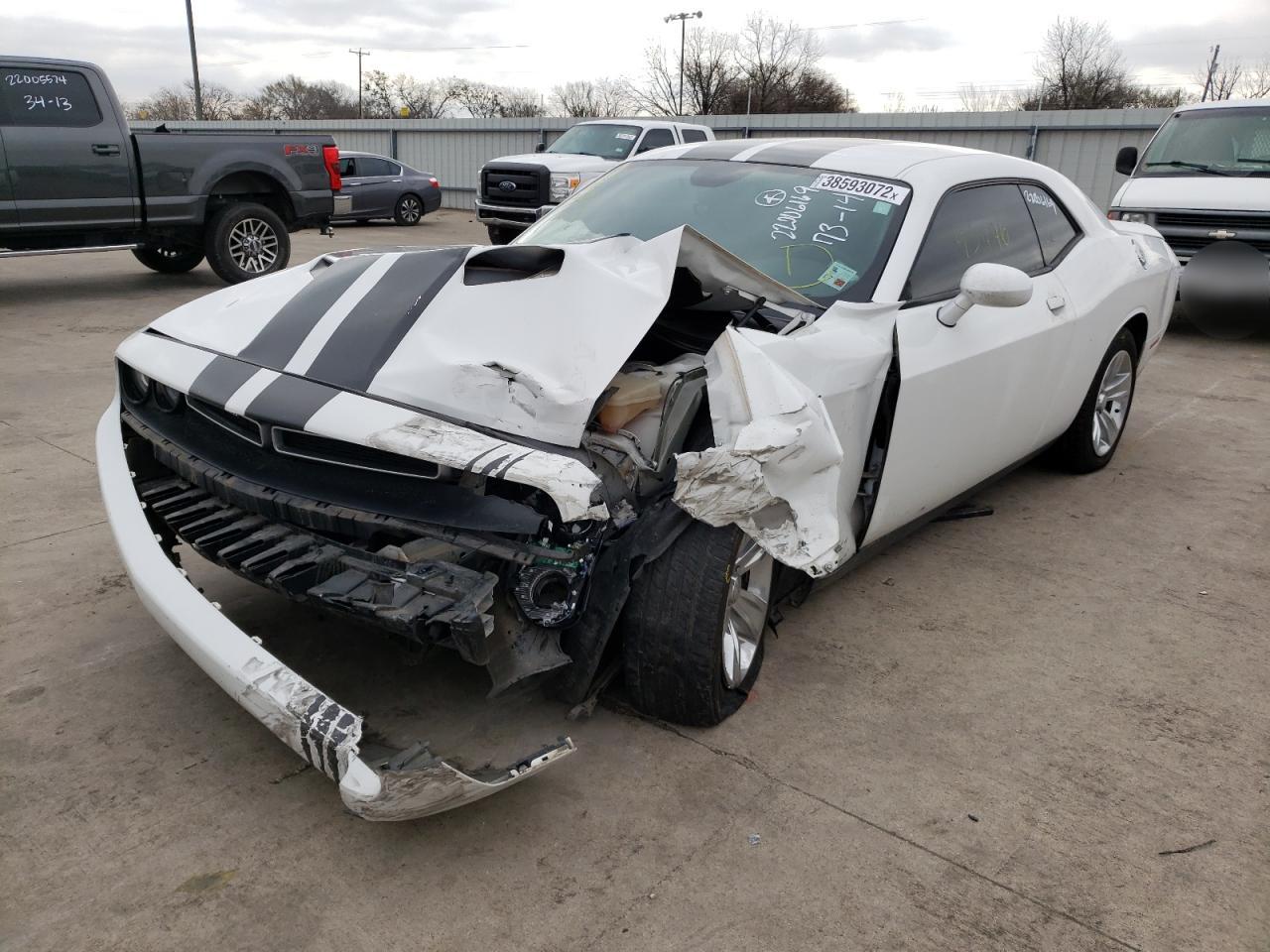 Photo 2 from auction – 2018 DODGE CHALLENGER with VIN 2C3CDZAG7JH237412