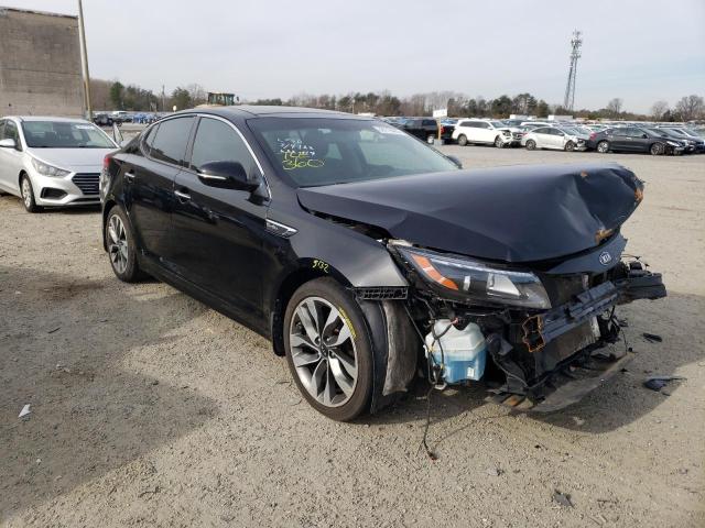 KIA OPTIMA SX 2015 with VIN 5XXGR4A6XFG470168 - Photo from auction
