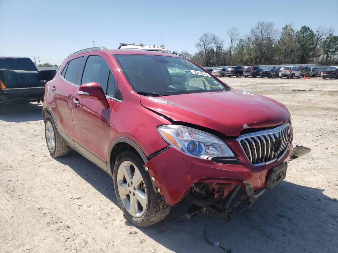 BUICK ENCORE 2016 with VIN KL4CJASB5GB752848 - Photo from auction