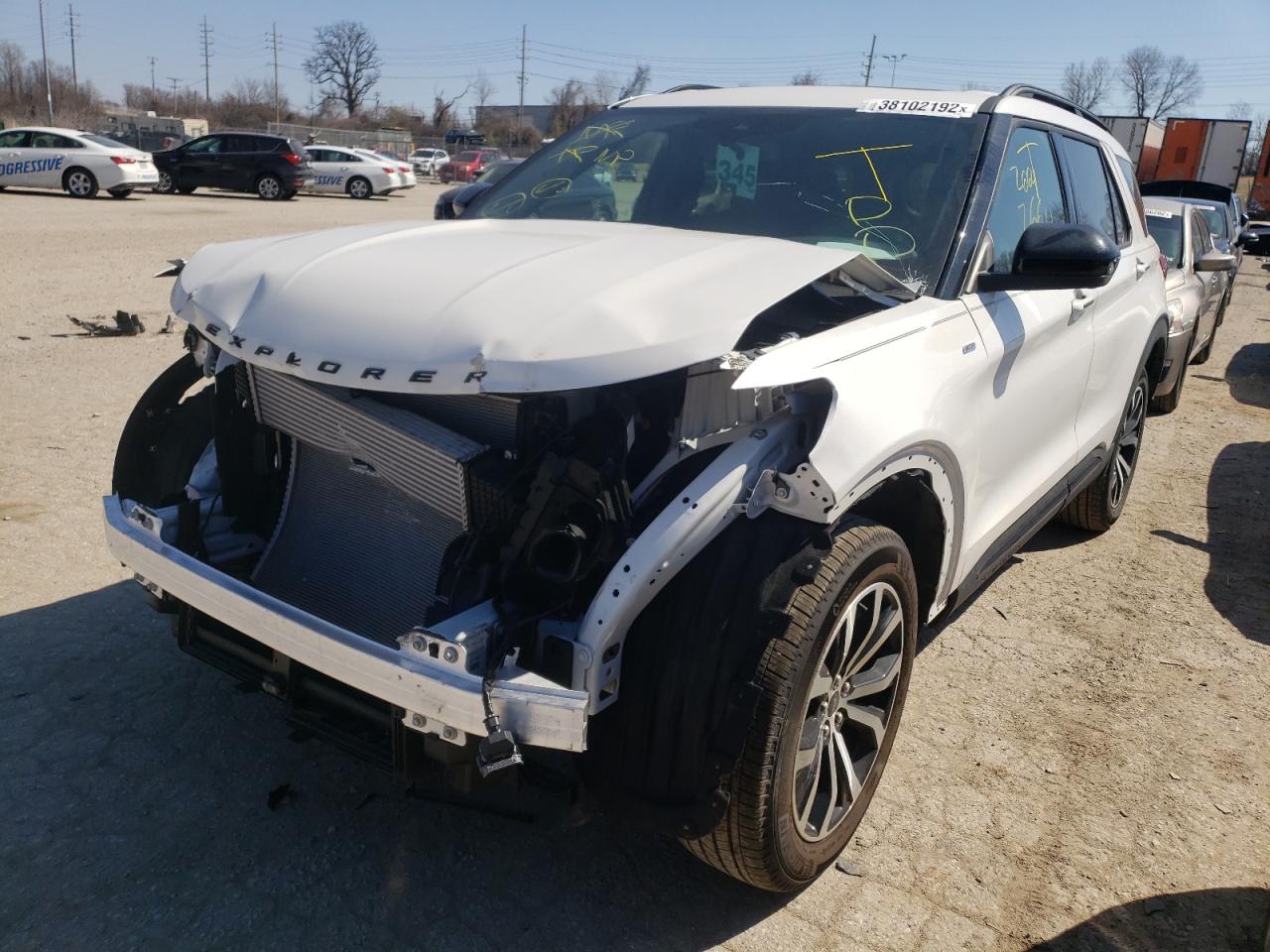 Photo 2 from auction – 2022 FORD EXPLORER S with VIN 1FMSK8KH1NGA28324