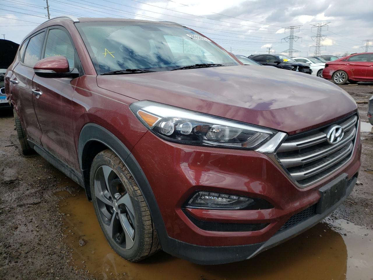 HYUNDAI TUCSON LIM 2016 with VIN KM8J33A21GU151604 - Photo from auction