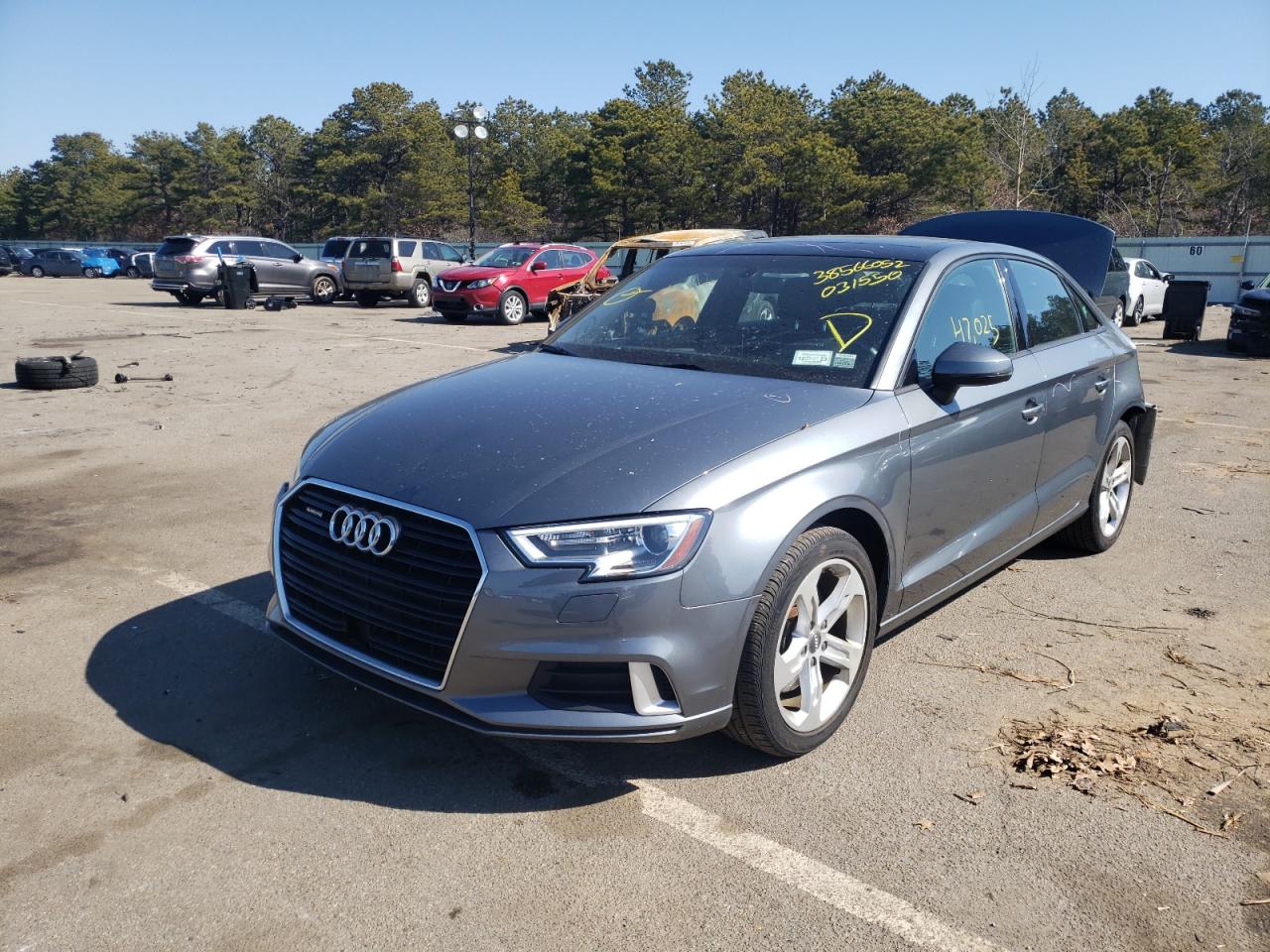 Photo 2 from auction – 2018 AUDI A3 PREMIUM with VIN WAUB8GFF3J1031550
