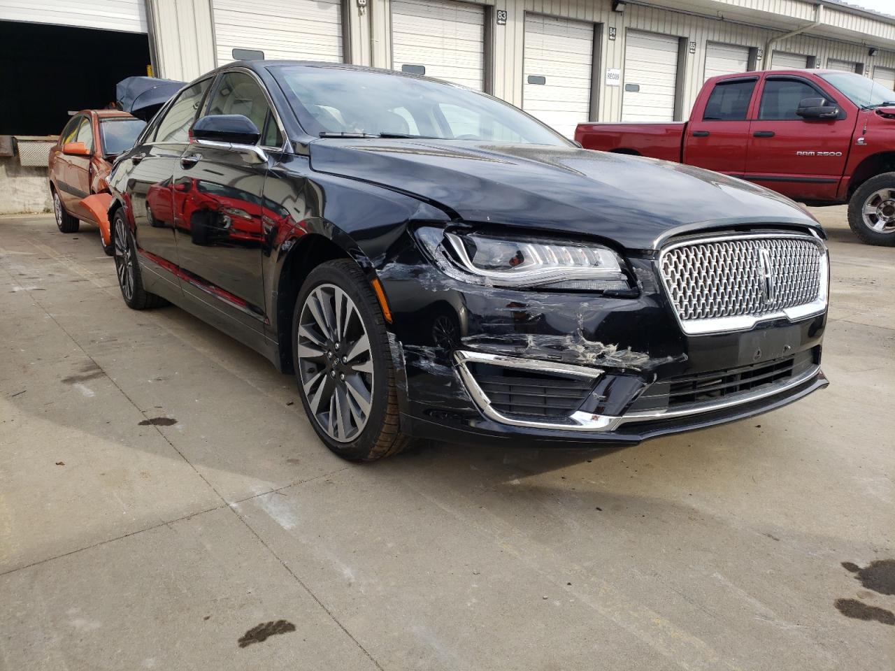 LINCOLN MKZ RESERV 2018 with VIN 3LN6L5E97JR628639 - Photo from auction