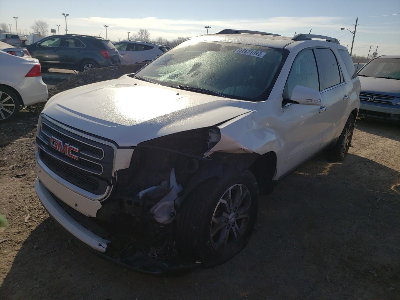 Photo 2 from auction – 2013 GMC ACADIA SLT with VIN 1GKKRRKD0DJ260342