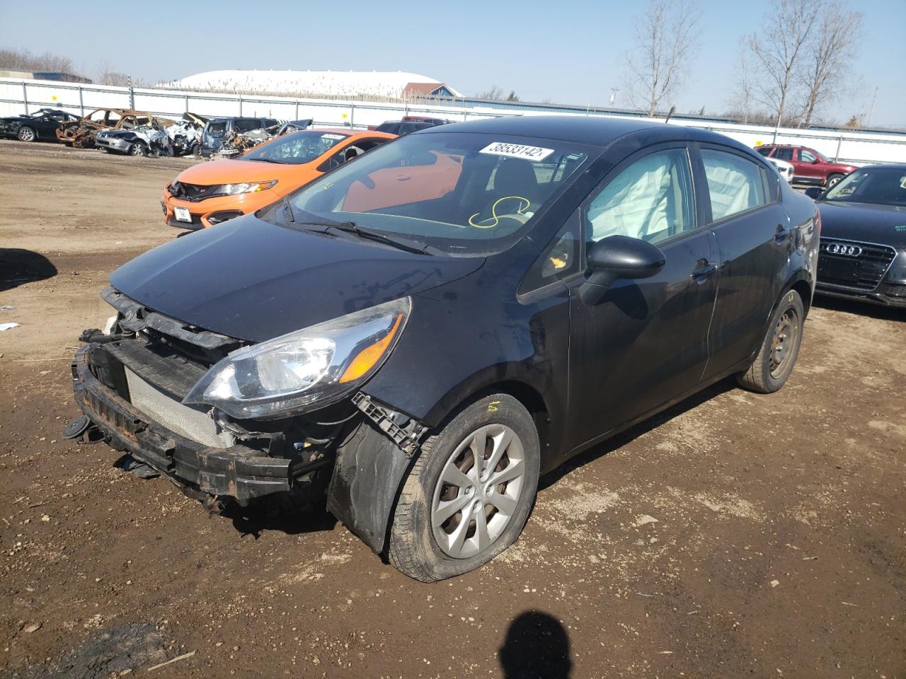 Photo 2 from auction – 2015 KIA RIO LX with VIN KNADM4A38F6460032