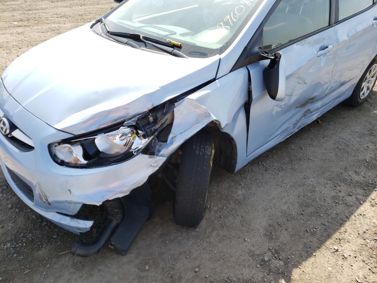 Photo 9 from auction – 2013 HYUNDAI ACCENT GLS with VIN KMHCT4AE9DU552774