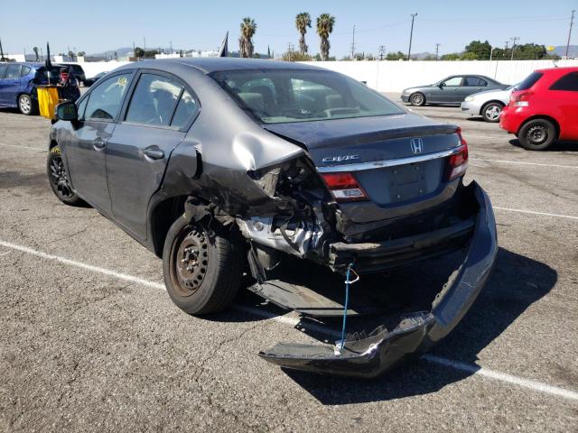Photo 3 from auction – 2013 HONDA CIVIC LX with VIN 19XFB2F50DE260656