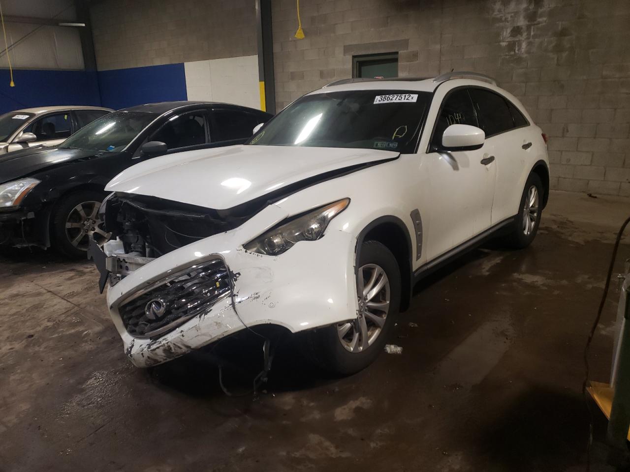Photo 2 from auction – 2010 INFINITI FX35 with VIN JN8AS1MW8AM855708