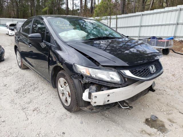 HONDA CIVIC LX 2014 with VIN 19XFB2F56EE264406 - Photo from auction