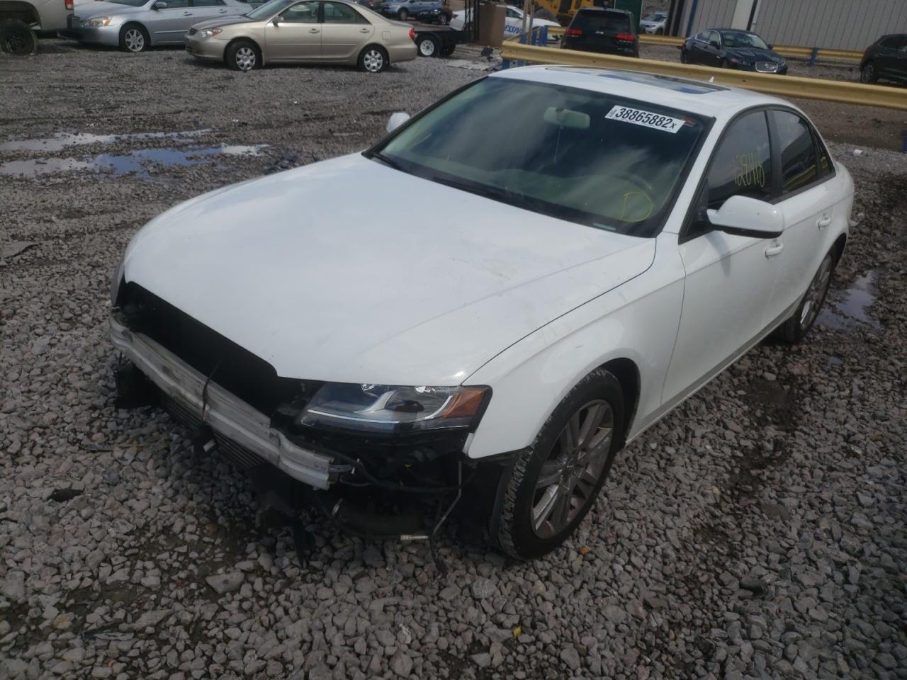 Photo 2 from auction – 2011 AUDI A4 PREMIUM with VIN WAUAFAFL5BN037896