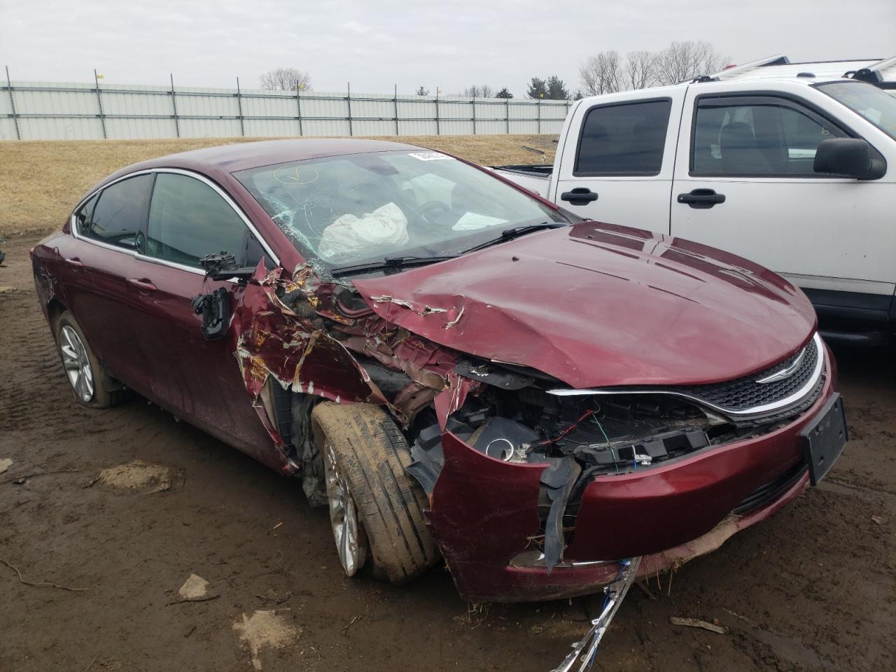 CHRYSLER 200 LIMITE 2015 with VIN 1C3CCCAB3FN726246 - Photo from auction