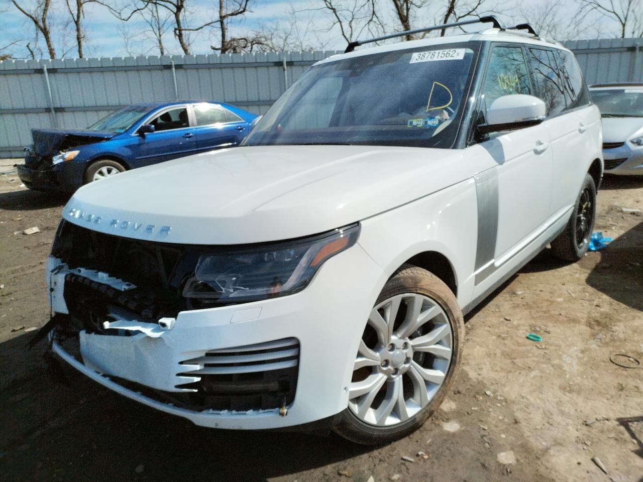 Photo 2 from auction – 2022 LAND ROVER RANGE ROVE with VIN SALGS2RUXNA462635