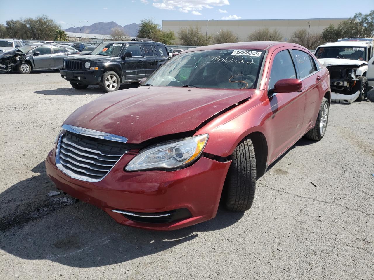 Photo 2 from auction – 2014 CHRYSLER 200 LX with VIN 1C3CCBAG2EN101700