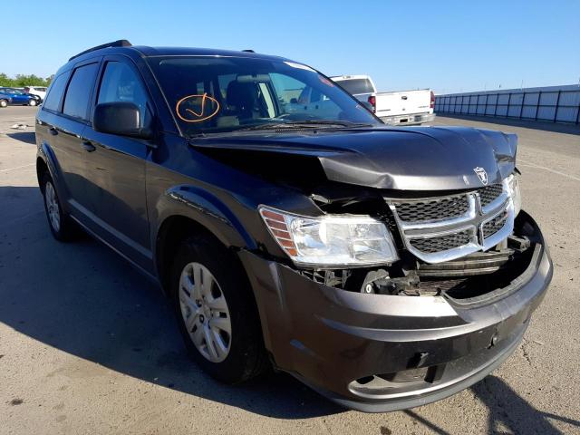 DODGE JOURNEY SE 2017 with VIN 3C4PDCAB8HT586840 - Photo from auction