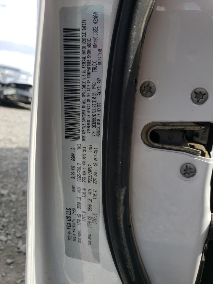 Photo 10 from auction – 2020 RAM 1500 CLASS with VIN 3C6RR7KT2LG131015
