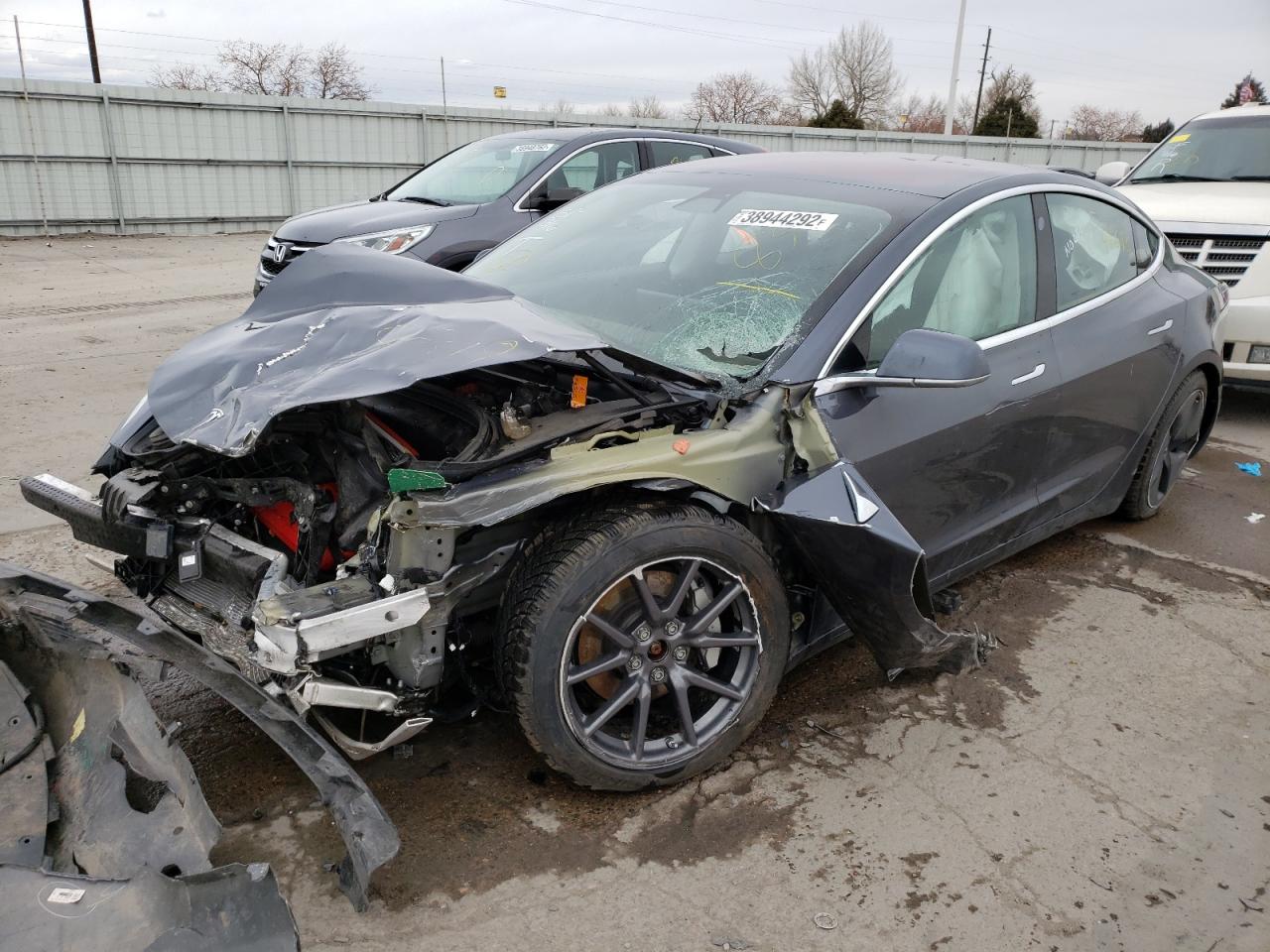 Photo 2 from auction – 2018 TESLA MODEL 3 with VIN 5YJ3E1EB5JF113850