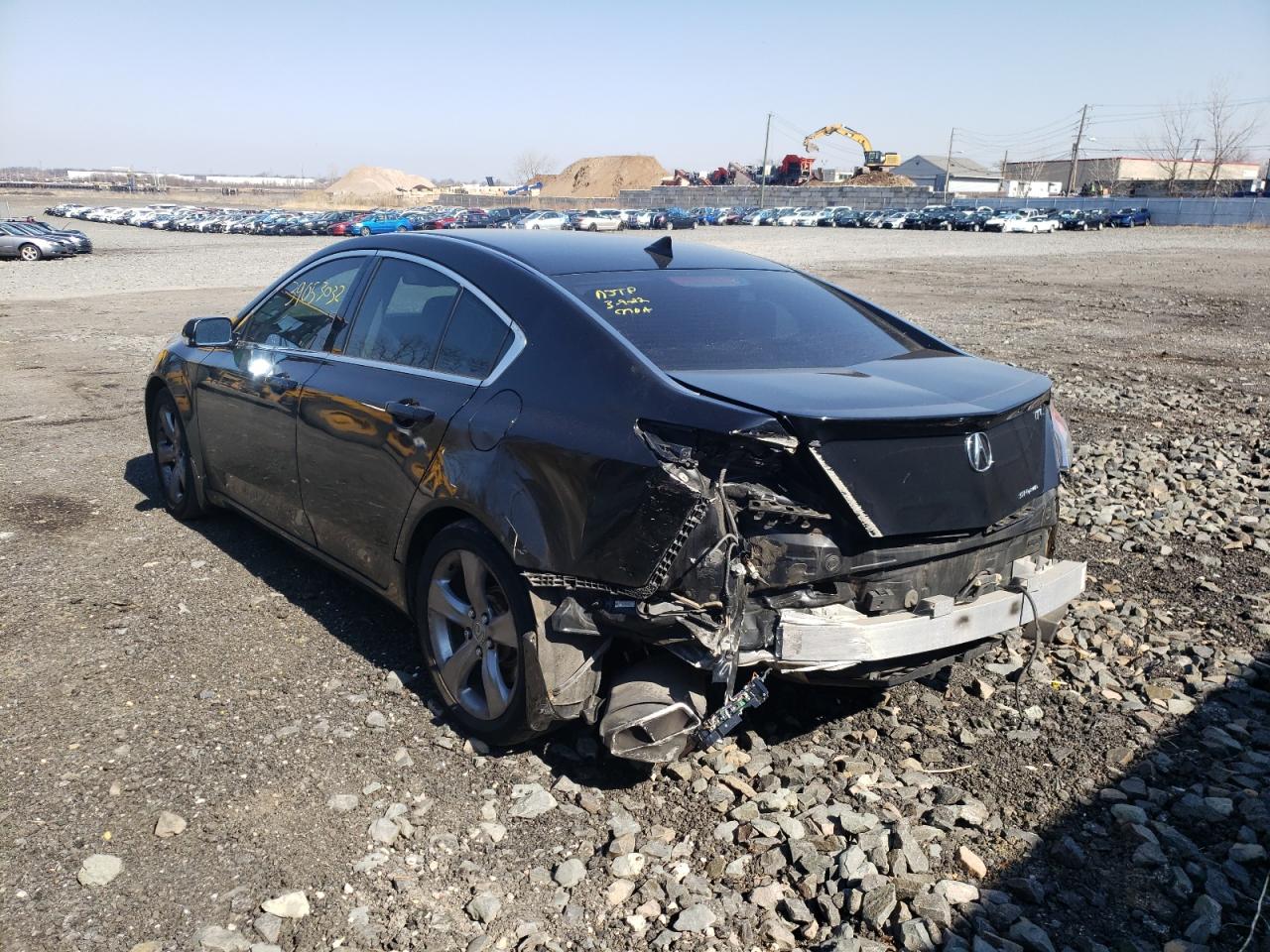 Photo 3 from auction – 2013 ACURA TL TECH with VIN 19UUA9F54DA000719