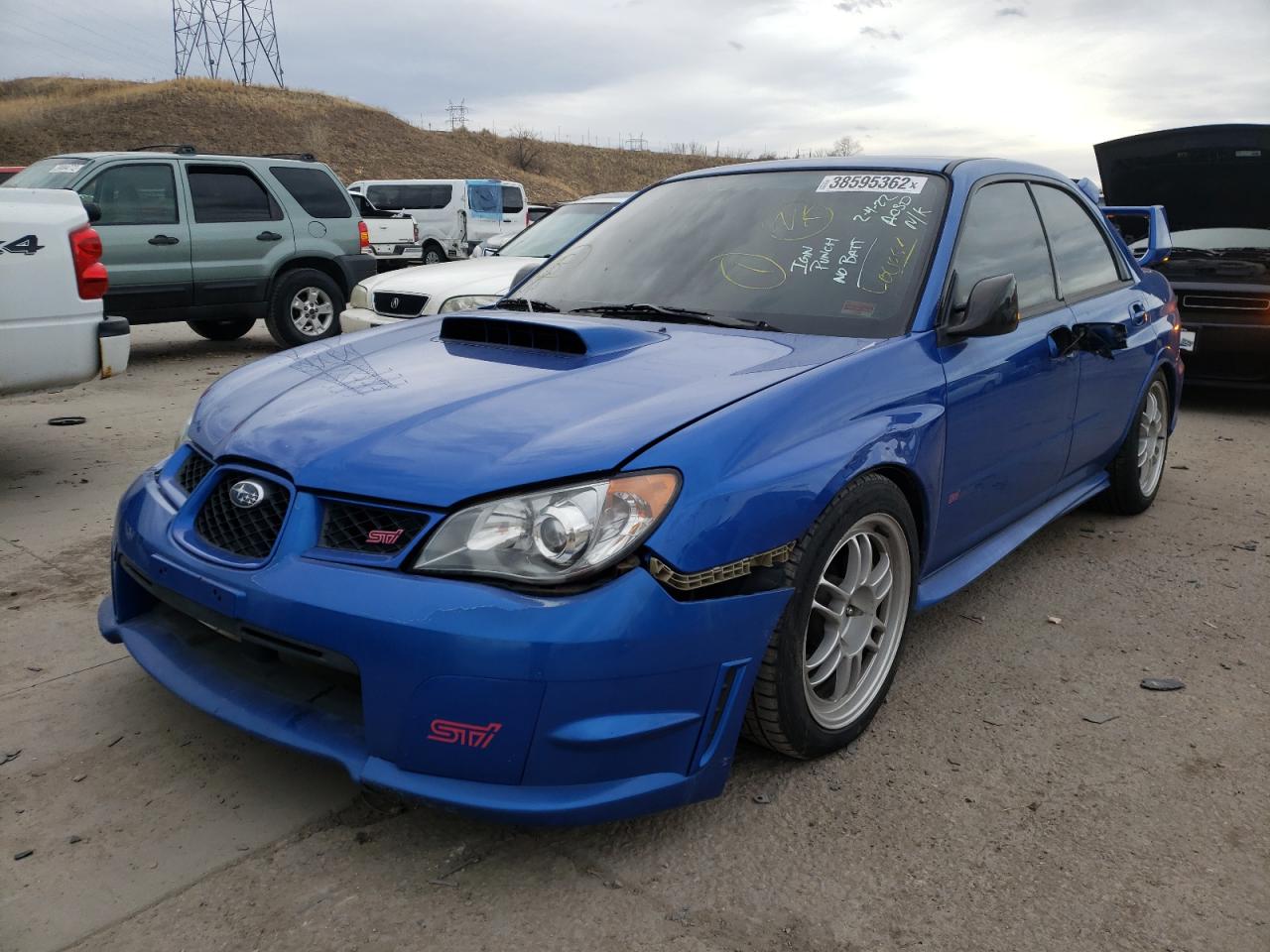 Photo 2 from auction – 2006 SUBARU IMPREZA WR with VIN JF1GD70656L512141