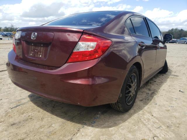 Photo 4 from auction – 2012 HONDA CIVIC LX with VIN JHMFB2F59CS001190