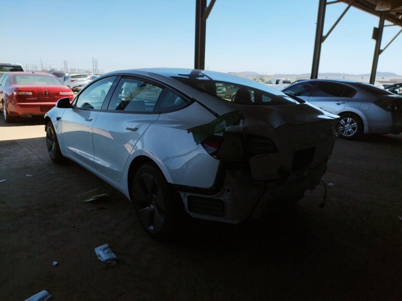 Photo 3 from auction – 2021 TESLA MODEL 3 with VIN 5YJ3E1EA4MF094185