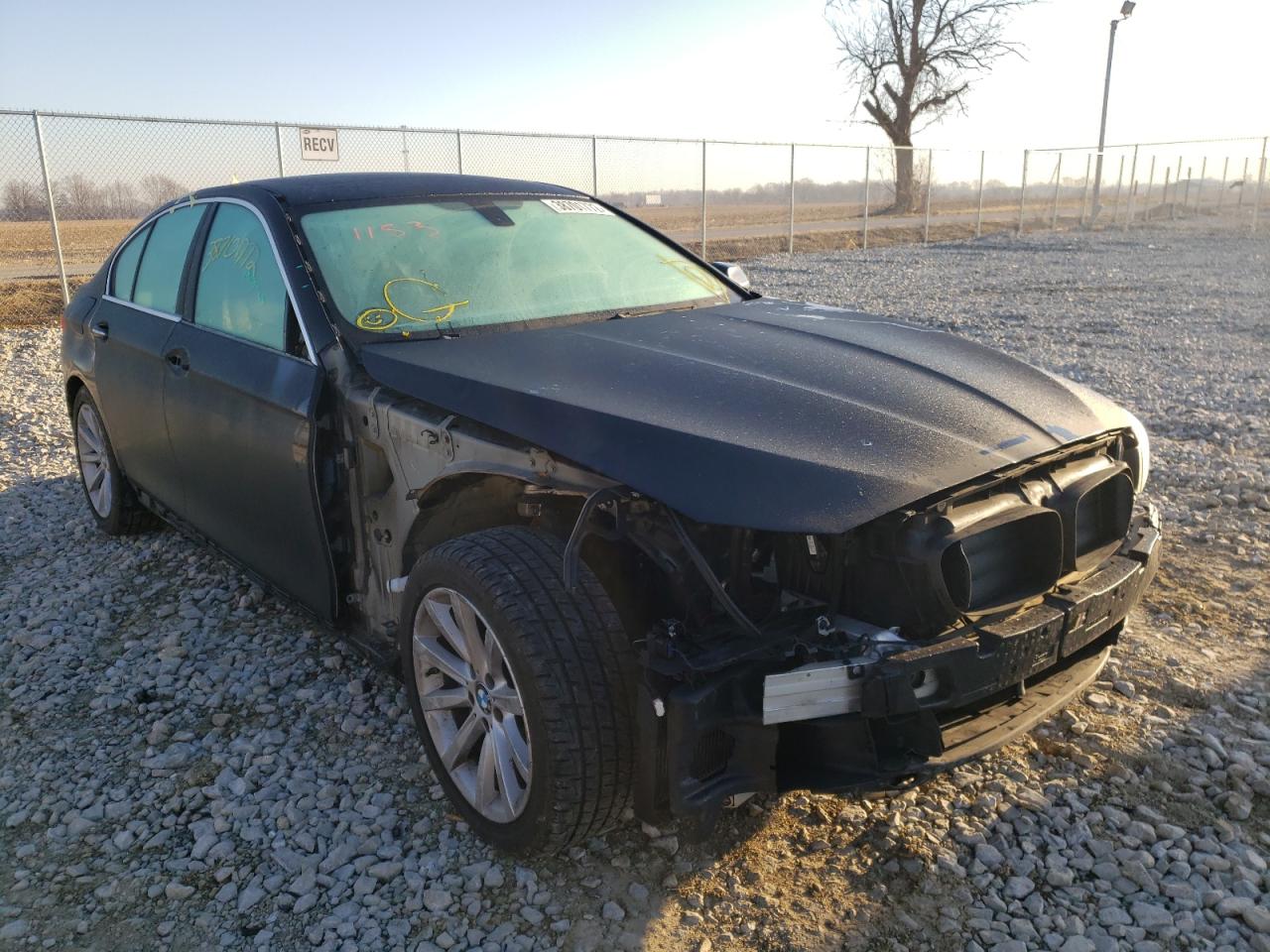 BMW 535 I 2014 with VIN WBA5B1C5XED477691 - Photo from auction