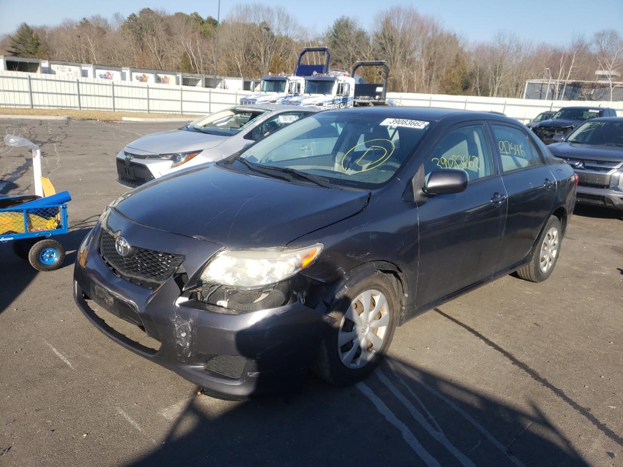 Photo 2 from auction – 2010 TOYOTA COROLLA with VIN JTDBU4EE0A9099683