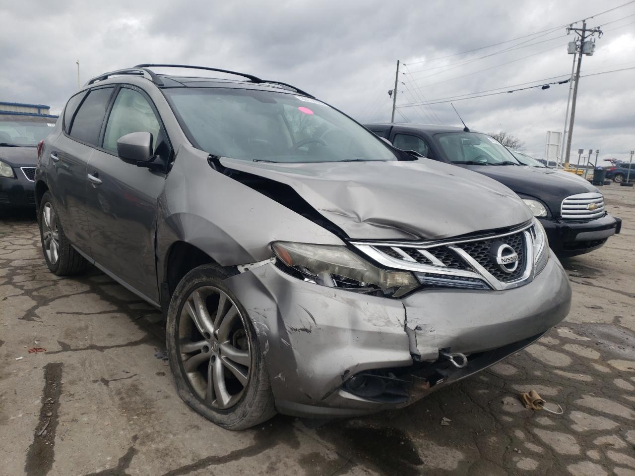 NISSAN MURANO S 2011 with VIN JN8AZ1MW2BW172016 - Photo from auction