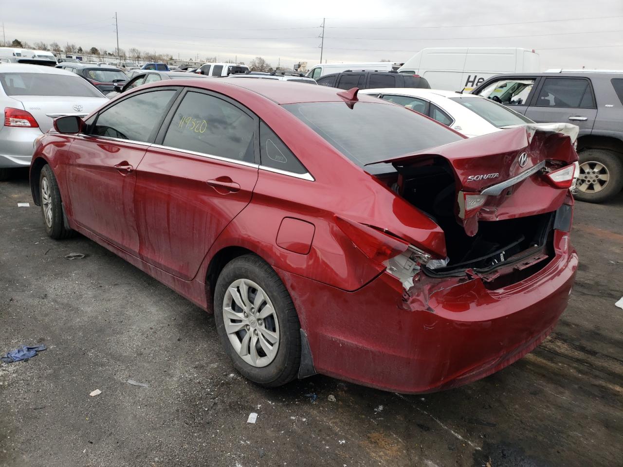 Photo 3 from auction – 2011 HYUNDAI SONATA GLS with VIN 5NPEB4AC9BH106761