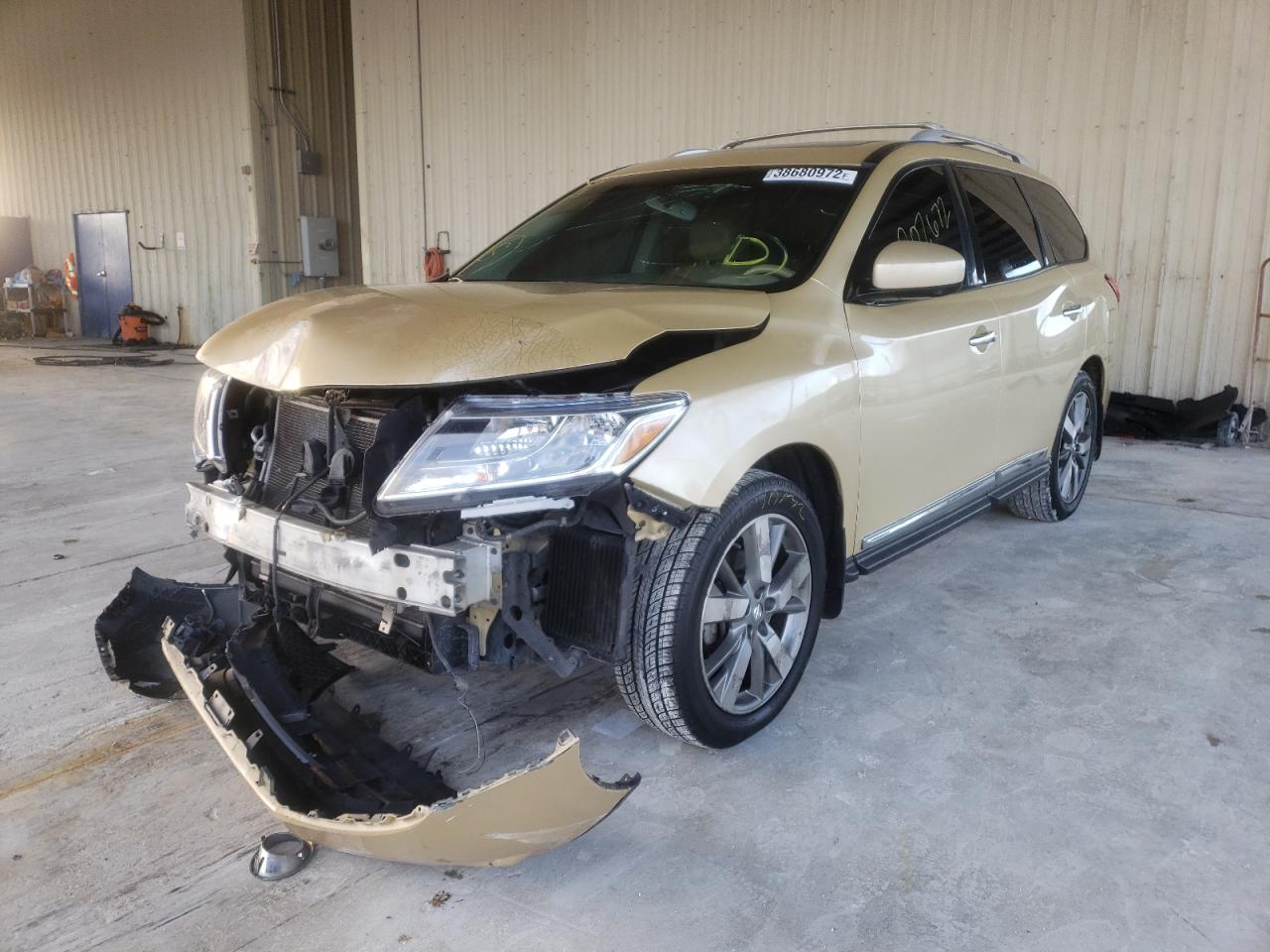 Photo 2 from auction – 2013 NISSAN PATHFINDER with VIN 5N1AR2MN4DC616649