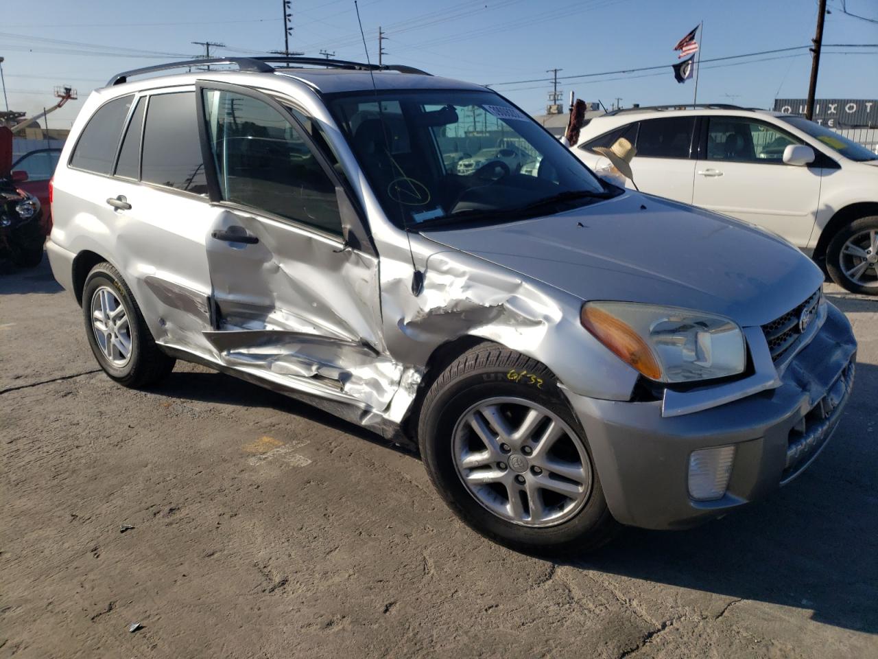 TOYOTA RAV4 2002 with VIN JTEGH20V920071582 - Photo from auction