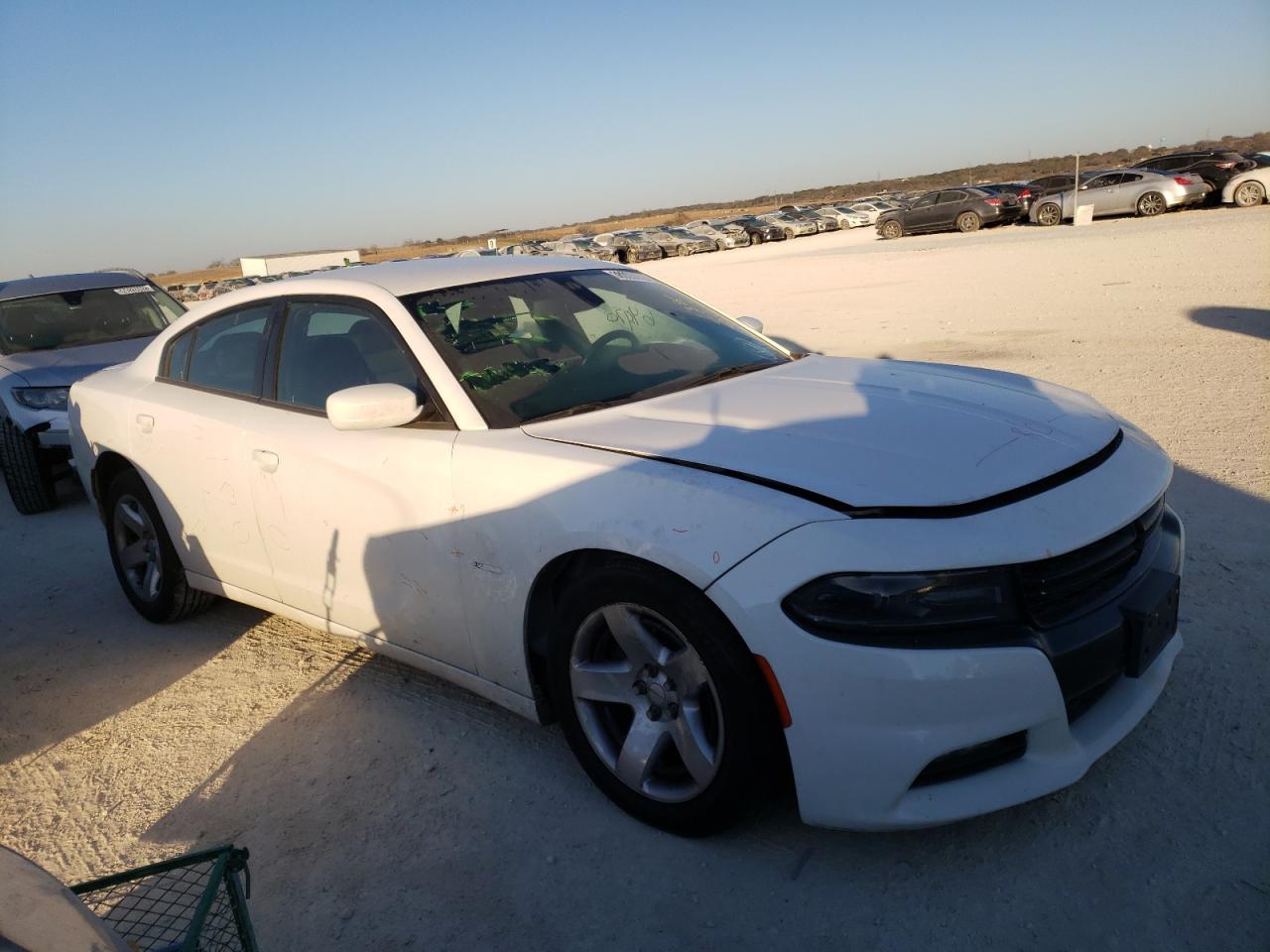 DODGE CHARGER R/ 2018 with VIN 2C3CDXCTXJH238083 - Photo from auction