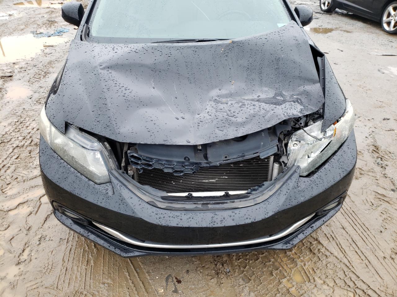 Photo 9 from auction – 2013 HONDA CIVIC EXL with VIN 19XFB2F91DE046052