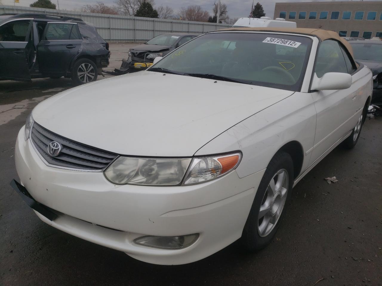 Photo 2 from auction – 2002 TOYOTA CAMRY SOLA with VIN 2T1FF28PX2C592926