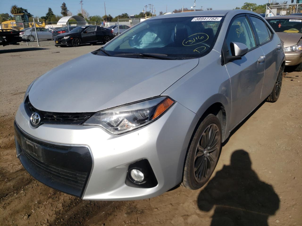 Photo 2 from auction – 2016 TOYOTA COROLLA L with VIN 5YFBURHE2GP520203