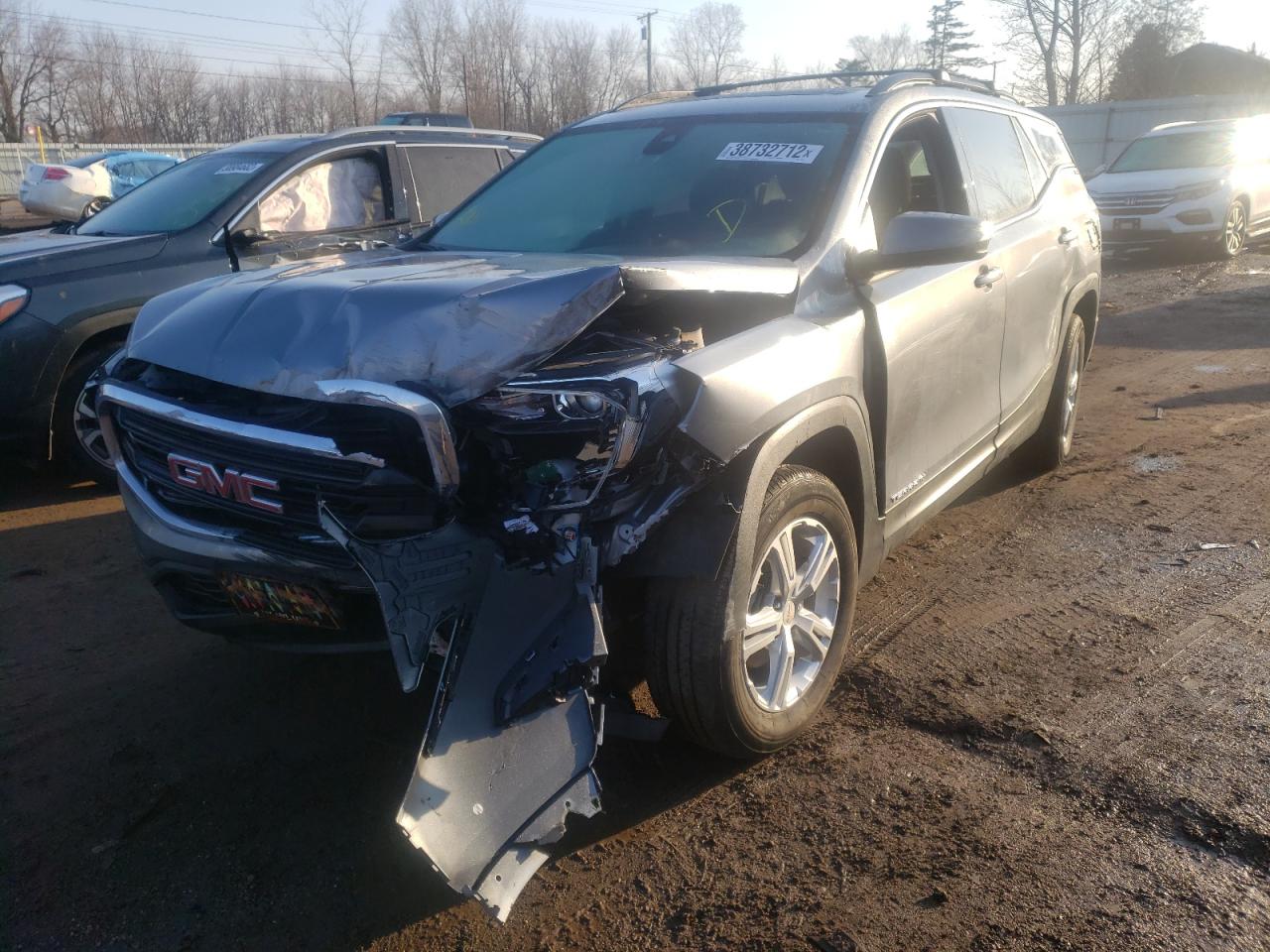 Photo 2 from auction – 2020 GMC TERRAIN SL with VIN 3GKALTEVXLL217620