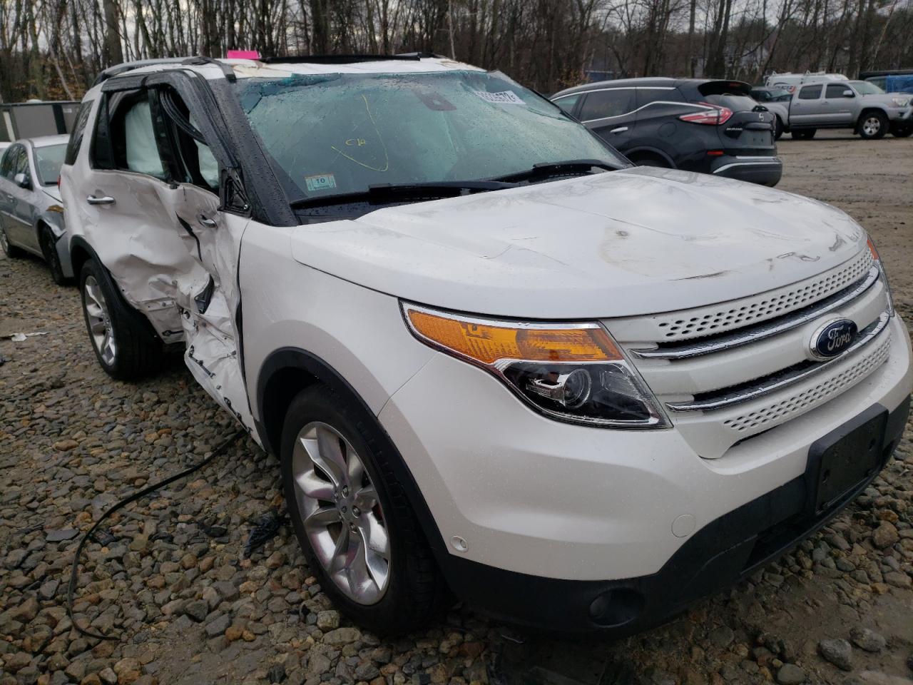 FORD EXPLORER L 2014 with VIN 1FM5K8F82EGB71032 - Photo from auction