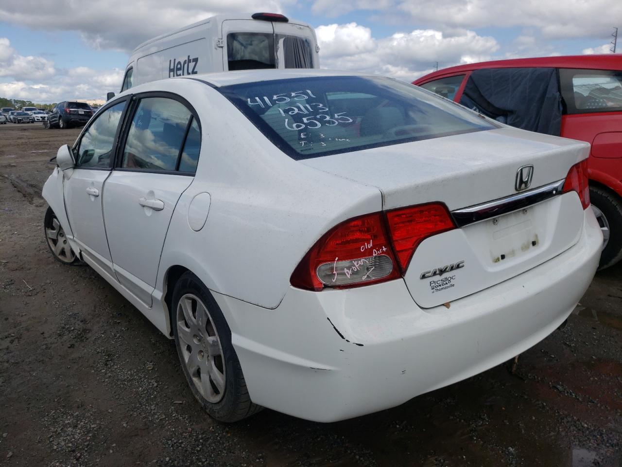 Photo 3 from auction – 2011 HONDA CIVIC LX with VIN 19XFA1F59BE006535