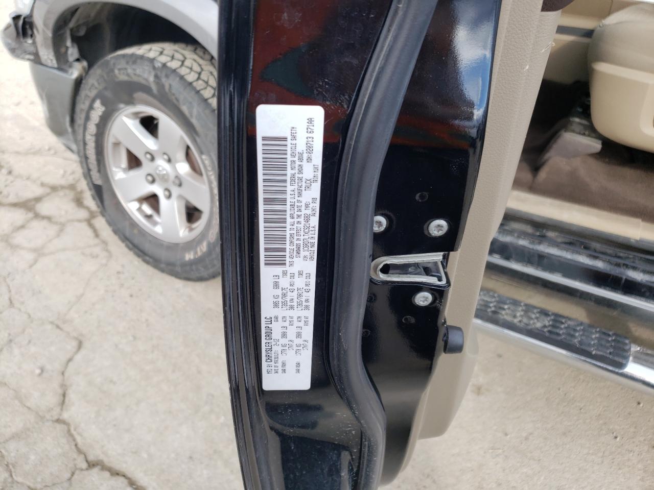 Photo 10 from auction – 2012 DODGE RAM 1500 S with VIN 1C6RD7LTXCS214682