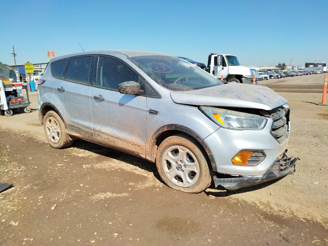 FORD ESCAPE S 2017 with VIN 1FMCU0F78HUC80403 - Photo from auction