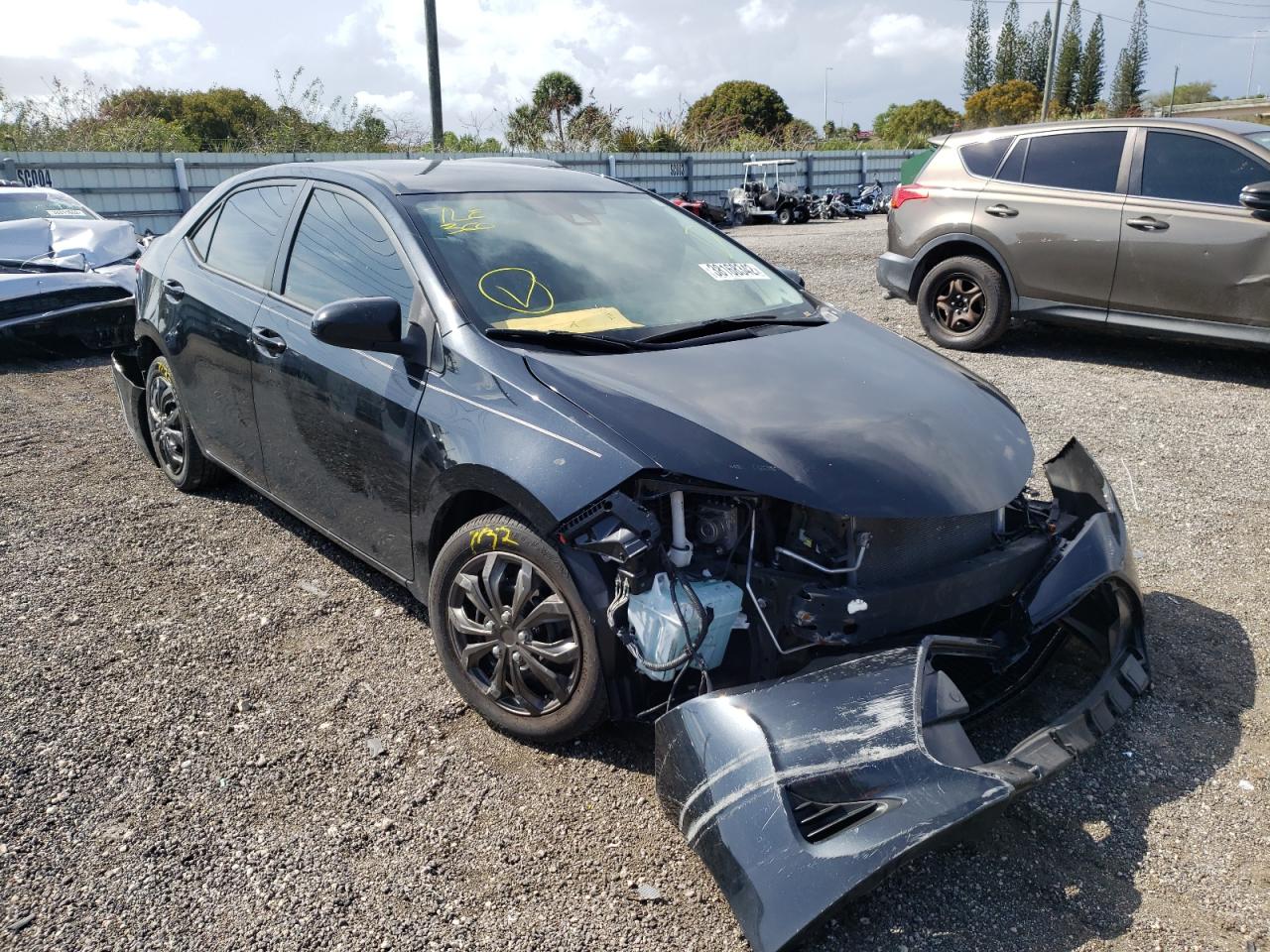TOYOTA COROLLA L 2017 with VIN 2T1BURHE6HC805052 - Photo from auction