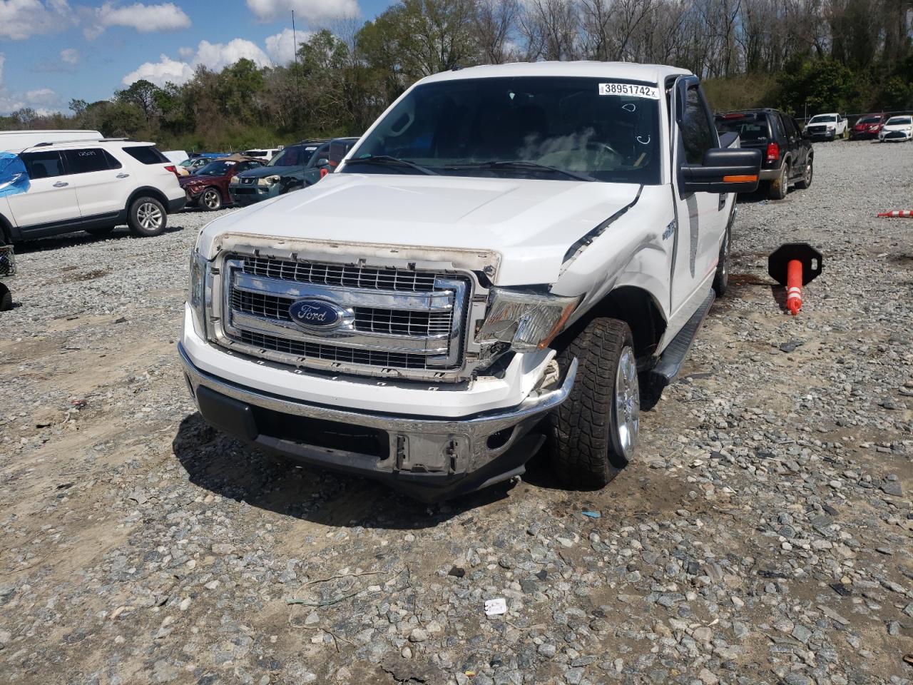 Photo 9 from auction – 2013 FORD F150 SUPER with VIN 1FTEX1CM2DFD55308