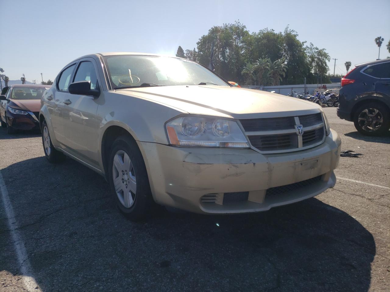 DODGE AVENGER SX 2010 with VIN 1B3CC4FB8AN139304 - Photo from auction