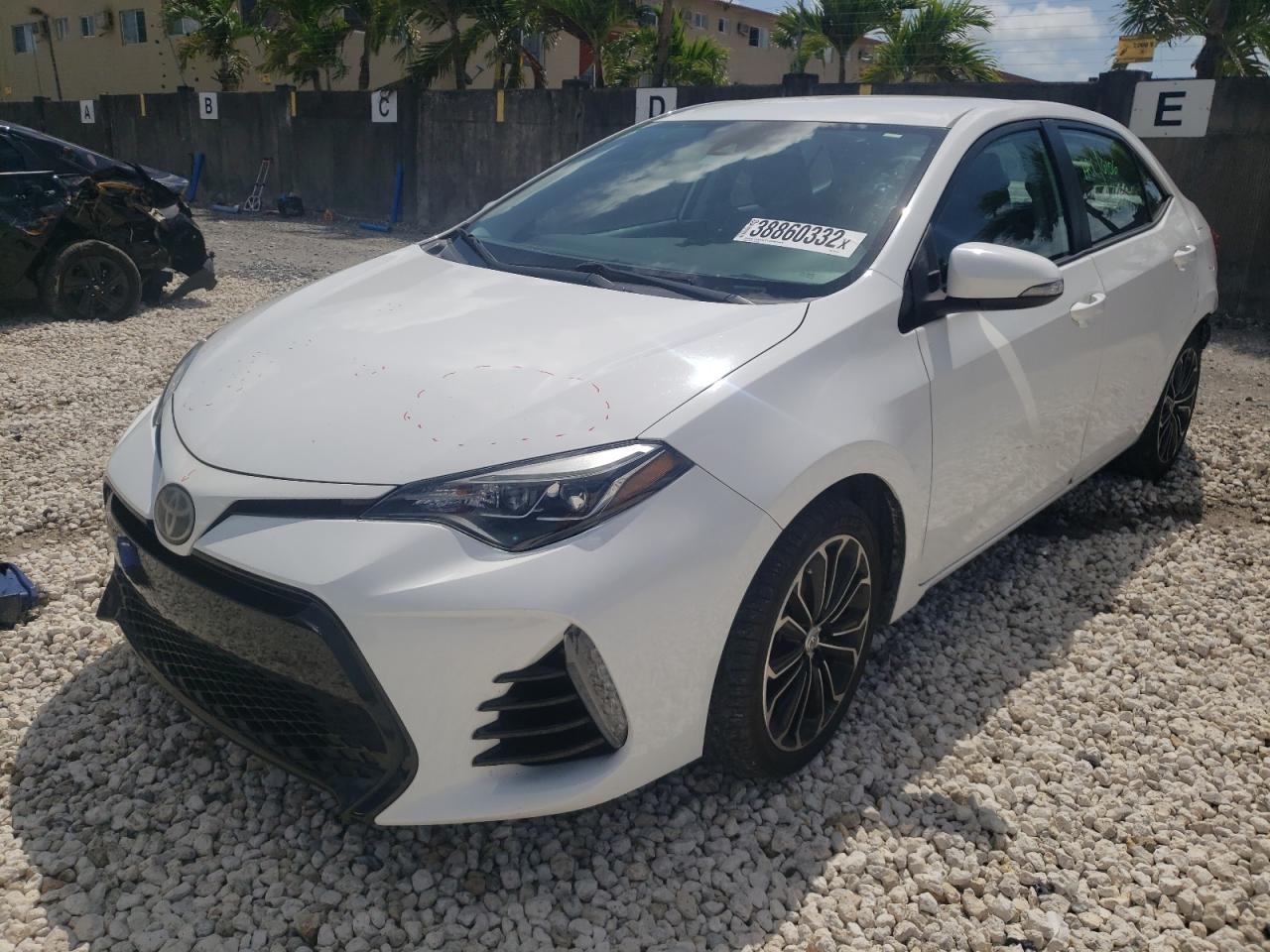 Photo 2 from auction – 2017 TOYOTA COROLLA L with VIN 5YFBURHE9HP614113