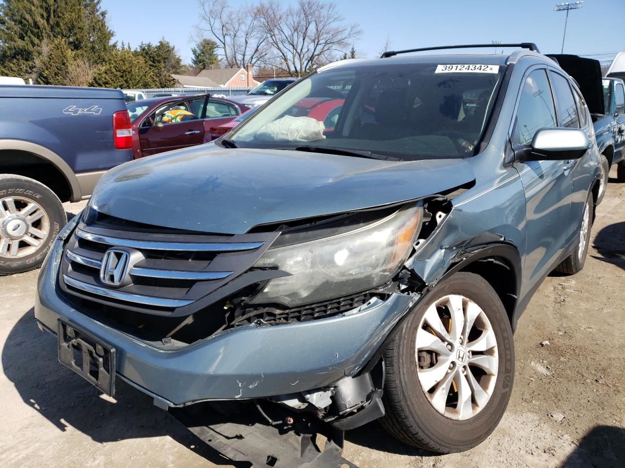Photo 2 from auction – 2012 HONDA CR-V EX with VIN JHLRM4H50CC006728