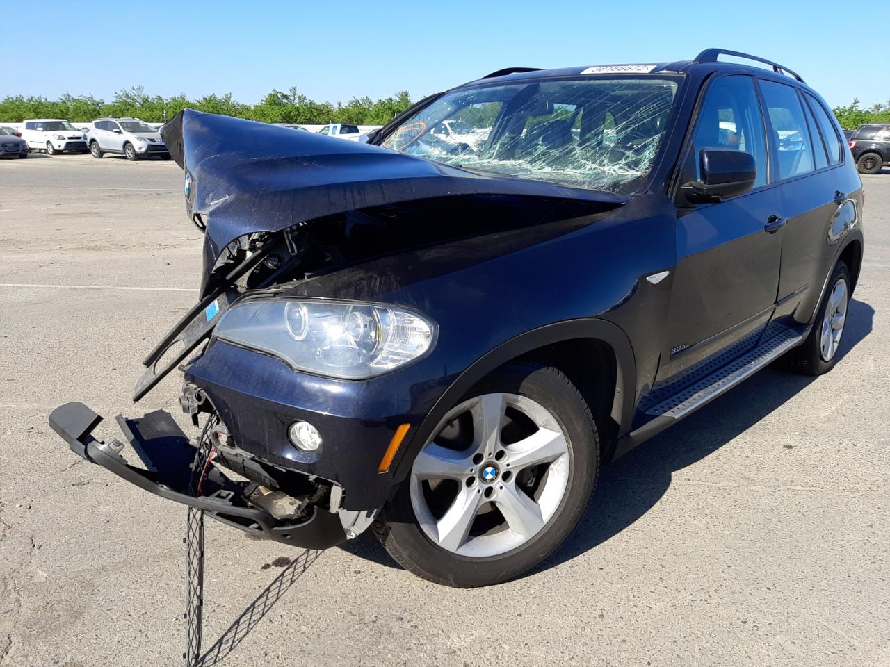 Photo 2 from auction – 2007 BMW X5 3.0I with VIN 5UXFE435X7L013663